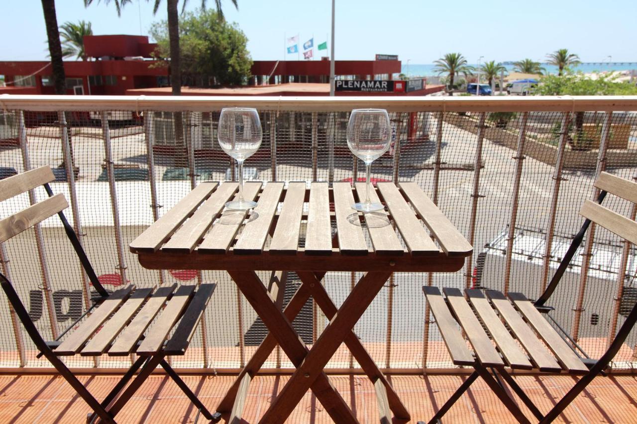 Global Properties, Apartamento En Primera Linea, Playa Sagunto Kültér fotó